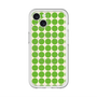スリムプロテクションプレミアムケース with MagSafe［ Big Dot - Green ］
