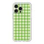 スリムプロテクションプレミアムケース with MagSafe［ Big Dot - Green ］