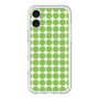 スリムプロテクションプレミアムケース with MagSafe［ Big Dot - Green ］