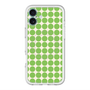 スリムプロテクションプレミアムケース with MagSafe［ Big Dot - Green ］