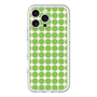 スリムプロテクションプレミアムケース with MagSafe［ Big Dot - Green ］