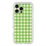 スリムプロテクションプレミアムケース with MagSafe［ Big Dot - Green ］