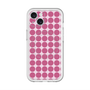 スリムプロテクションプレミアムケース with MagSafe［ Big Dot - Pink ］