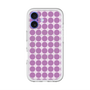 スリムプロテクションプレミアムケース with MagSafe［ Big Dot - Purple ］