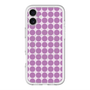 スリムプロテクションプレミアムケース with MagSafe［ Big Dot - Purple ］