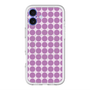 スリムプロテクションプレミアムケース with MagSafe［ Big Dot - Purple ］