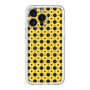 スリムプロテクションプレミアムケース with MagSafe［ Shower Dot - Yellow ］