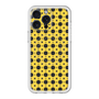 スリムプロテクションプレミアムケース with MagSafe［ Shower Dot - Yellow ］