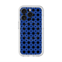 スリムプロテクションプレミアムケース with MagSafe［ Shower Dot - Blue ］