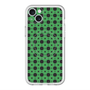 スリムプロテクションプレミアムケース with MagSafe［ Shower Dot - Green ］