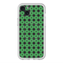 スリムプロテクションプレミアムケース with MagSafe［ Shower Dot - Green ］