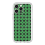 スリムプロテクションプレミアムケース with MagSafe［ Shower Dot - Green ］