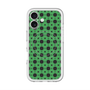 スリムプロテクションプレミアムケース with MagSafe［ Shower Dot - Green ］