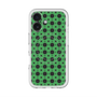 スリムプロテクションプレミアムケース with MagSafe［ Shower Dot - Green ］