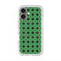 スリムプロテクションプレミアムケース with MagSafe［ Shower Dot - Green ］