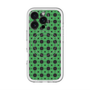 スリムプロテクションプレミアムケース with MagSafe［ Shower Dot - Green ］