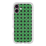 スリムプロテクションプレミアムケース with MagSafe［ Shower Dot - Green ］