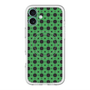 スリムプロテクションプレミアムケース with MagSafe［ Shower Dot - Green ］