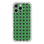 スリムプロテクションプレミアムケース with MagSafe［ Shower Dot - Green ］