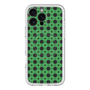 スリムプロテクションプレミアムケース with MagSafe［ Shower Dot - Green ］