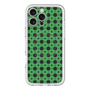 スリムプロテクションプレミアムケース with MagSafe［ Shower Dot - Green ］