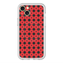 スリムプロテクションプレミアムケース with MagSafe［ Shower Dot - Red ］