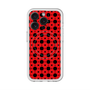 スリムプロテクションプレミアムケース with MagSafe［ Shower Dot - Red ］