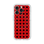 スリムプロテクションプレミアムケース with MagSafe［ Shower Dot - Red ］