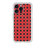 スリムプロテクションプレミアムケース with MagSafe［ Shower Dot - Red ］