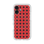 スリムプロテクションプレミアムケース with MagSafe［ Shower Dot - Red ］