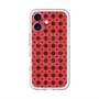 スリムプロテクションプレミアムケース with MagSafe［ Shower Dot - Red ］