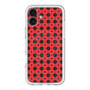 スリムプロテクションプレミアムケース with MagSafe［ Shower Dot - Red ］