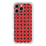 スリムプロテクションプレミアムケース with MagSafe［ Shower Dot - Red ］