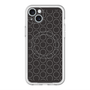 スリムプロテクションプレミアムケース with MagSafe［ Dot Circle - Black ］