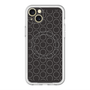 スリムプロテクションプレミアムケース with MagSafe［ Dot Circle - Black ］