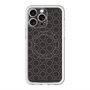 スリムプロテクションプレミアムケース with MagSafe［ Dot Circle - Black ］