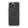 スリムプロテクションプレミアムケース with MagSafe［ Dot Circle - Black ］