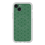 スリムプロテクションプレミアムケース with MagSafe［ Dot Circle - Green ］