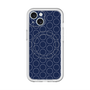 スリムプロテクションプレミアムケース with MagSafe［ Dot Circle - Navy ］