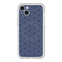 スリムプロテクションプレミアムケース with MagSafe［ Dot Circle - Navy ］