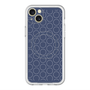スリムプロテクションプレミアムケース with MagSafe［ Dot Circle - Navy ］