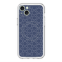 スリムプロテクションプレミアムケース with MagSafe［ Dot Circle - Navy ］
