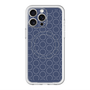 スリムプロテクションプレミアムケース with MagSafe［ Dot Circle - Navy ］