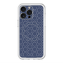 スリムプロテクションプレミアムケース with MagSafe［ Dot Circle - Navy ］