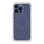 スリムプロテクションプレミアムケース with MagSafe［ Dot Circle - Navy ］