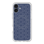 スリムプロテクションプレミアムケース with MagSafe［ Dot Circle - Navy ］