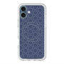 スリムプロテクションプレミアムケース with MagSafe［ Dot Circle - Navy ］