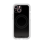 スリムプロテクションプレミアムケース with MagSafe［ Dot Gradation - Black ］