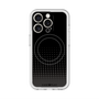 スリムプロテクションプレミアムケース with MagSafe［ Dot Gradation - Black ］