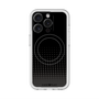 スリムプロテクションプレミアムケース with MagSafe［ Dot Gradation - Black ］
